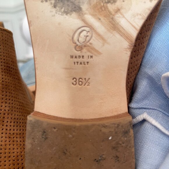 M. Gemi Italien Suede Chelsea booties - Picture 6 of 8